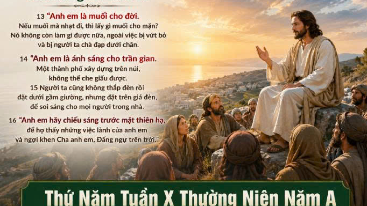 Là Muối Và Ánh Sáng Cho Đời