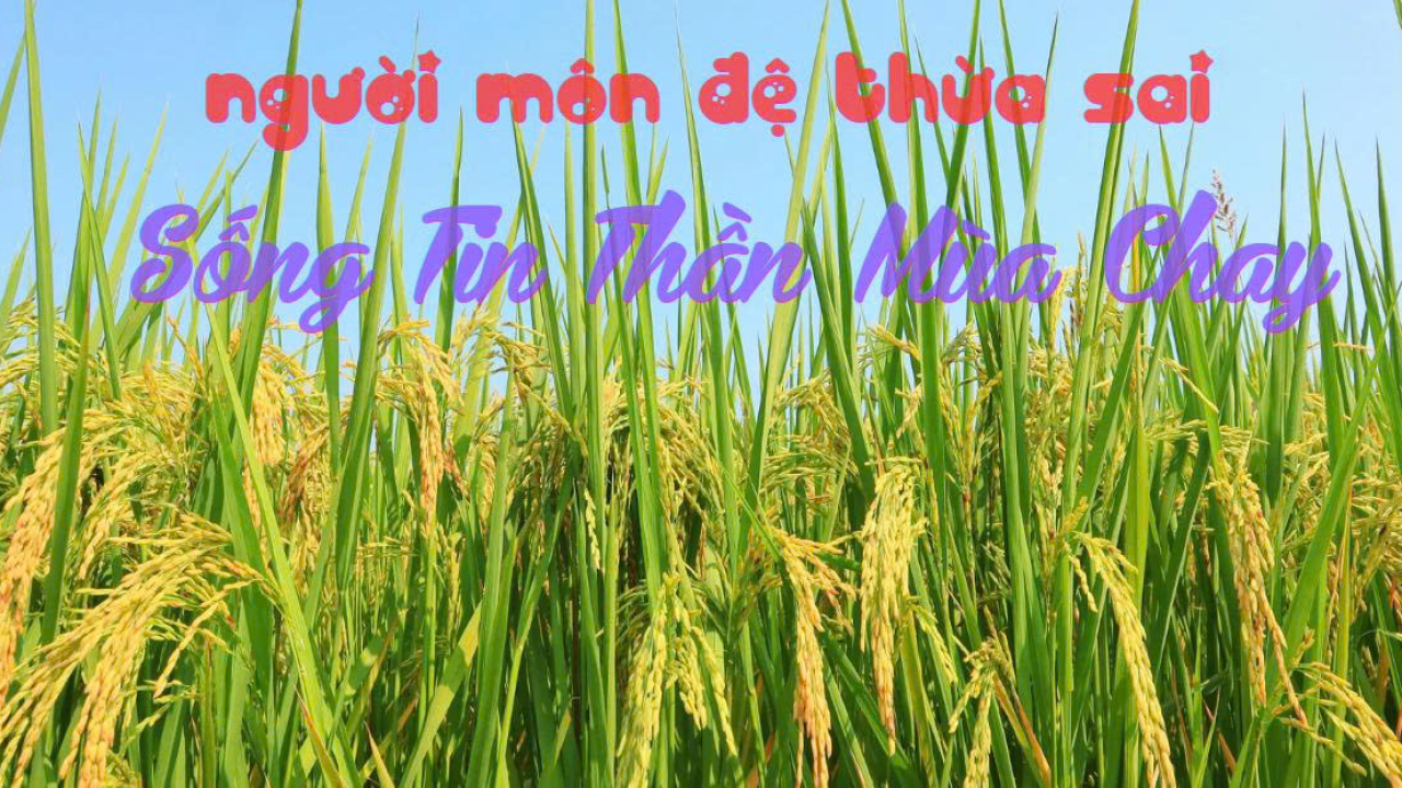 Người Môn Đệ Thừa Sai Sống Mùa Chay Bài 25-42