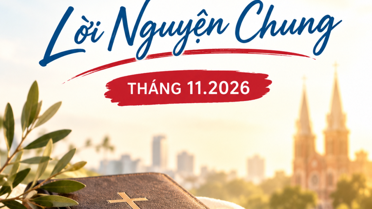 LỜI NGUYỆN CHUNG  THÁNG 11.2026