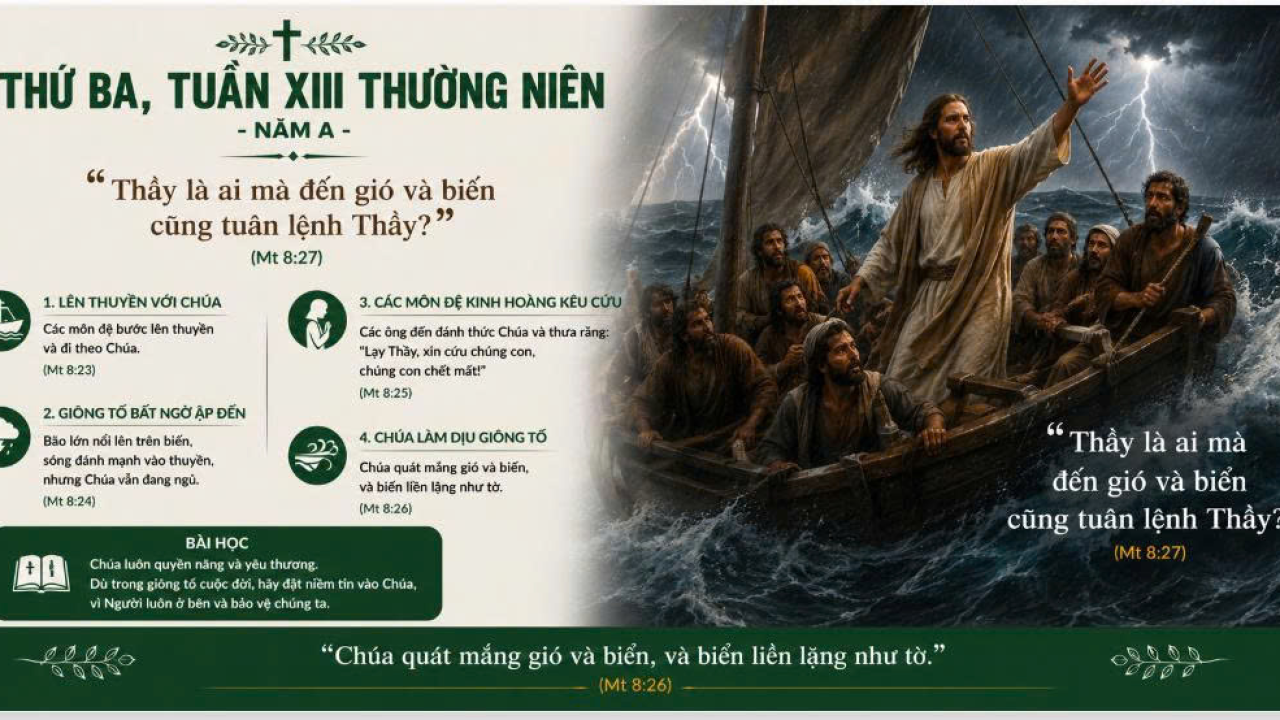 Chúa Luôn Ở Bên Trong Sóng Gió Cuộc Đời