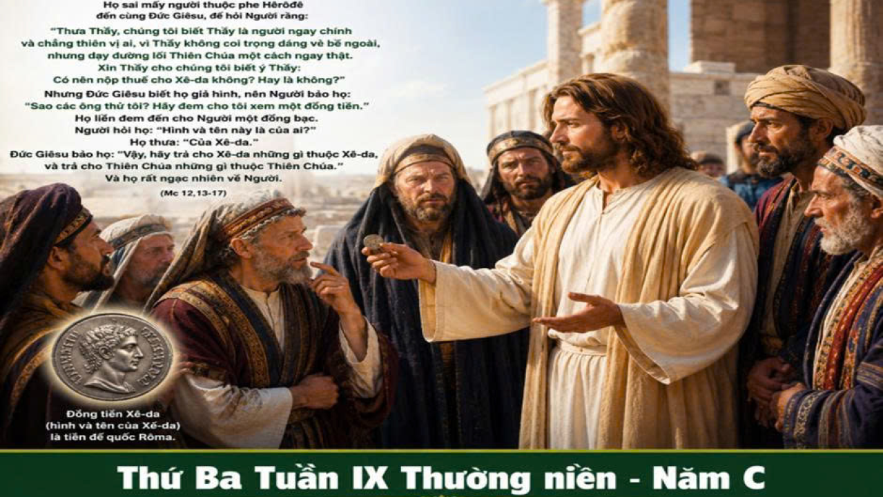 Hãy Trả Cho Thiên Chúa Những Gì Thuộc Về Ngài