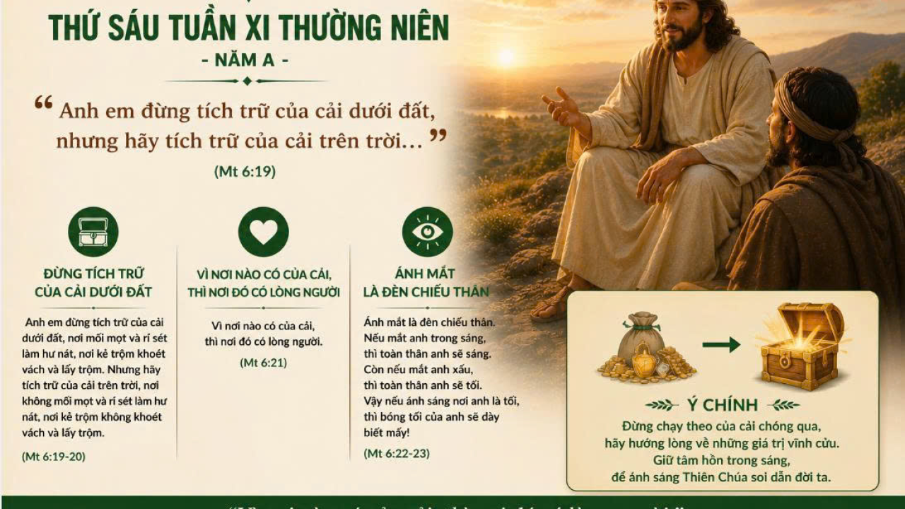 Tìm Kiến Và Tích Trữ Kho Tàng Ở Trên Trời