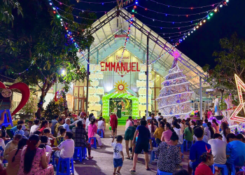 Lễ Giáng Sinh Ở  Nhà thờ Chúa Chiên Lành - Giáo Điểm Doi Lầu - Cần Giờ